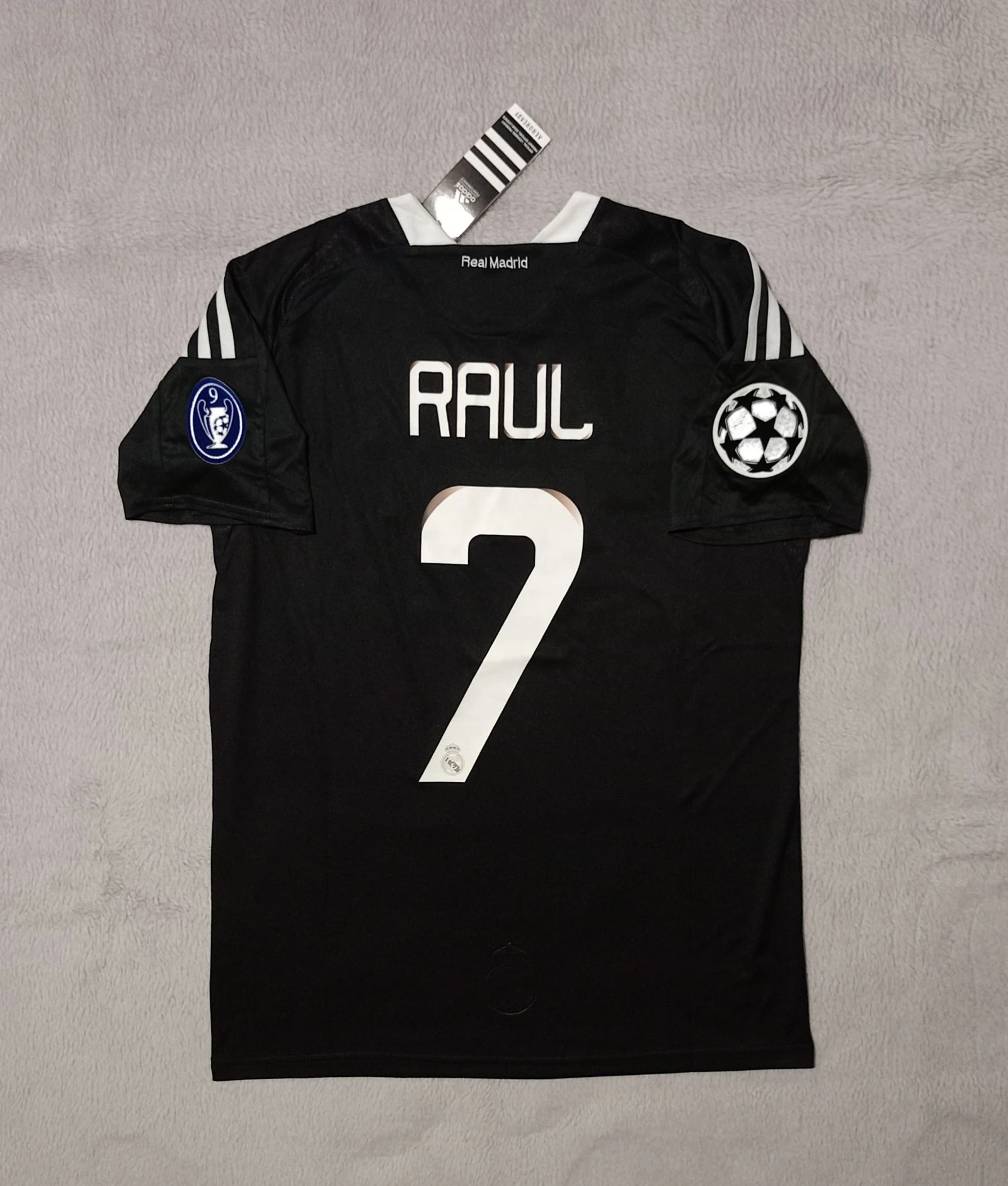 Camiseta futbol retro Real Madrid 2008 / 2009 Raúl (#7) tercera